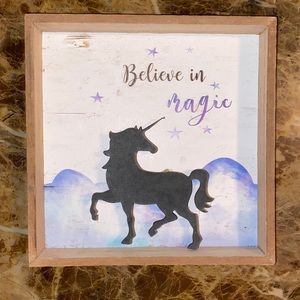 cute unicorn wall decor
